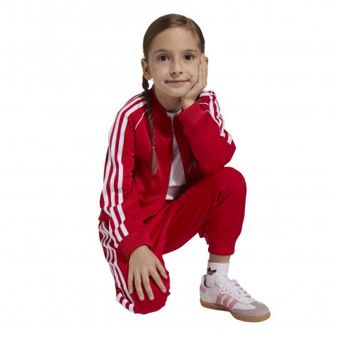 adidas Kinder Trainingsanzug SST Tracksuit KD5740 110 Better Scarlet | 110