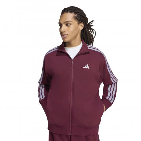 adidas Herren Trainingsanzug 3-Stripes Fleece Tracksuit 