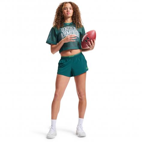 Under Armour Damen T-Shirt Football Mesh Crop Tee 6010953 