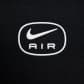 Nike Herren Kapuzenpullover AIR PO HOODY FLC HM0175-011 L Black/Fir/White/White | L