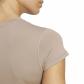 adidas Damen T-Shirt Hyperglam Rib Baby Tee 
