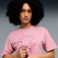 Puma Damen T-Shirt Graphic Relaxed Leaf Tee 688165-65 M Poised Pink | M