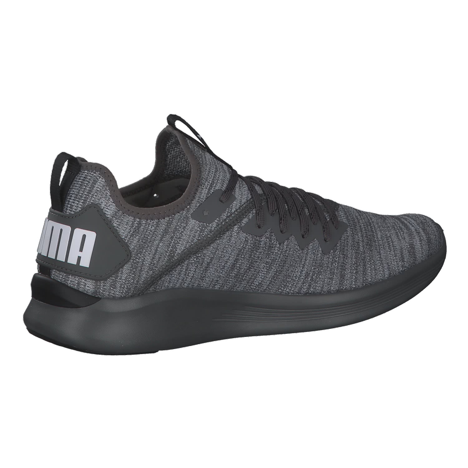 puma ignite flash evoknit schwarz