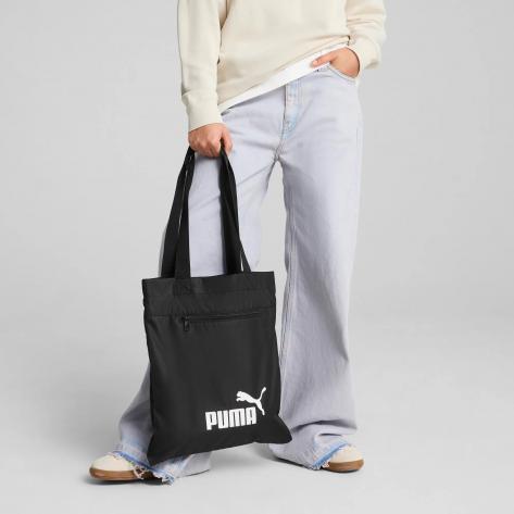 Puma Unisex Tragetasche PUMA PHASE Packable Tote 091172-01 PUMA Black | One size