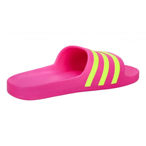 adidas Damen Badeschlappen Adilette Aqua JS4052 38 Shock Pink/Solar Slime/Pink | 38