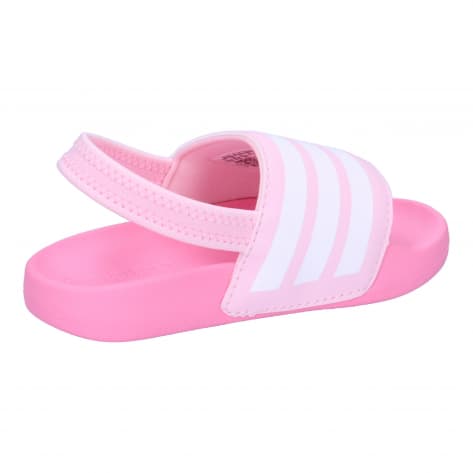 adidas Kinder Badeschlappen ADILETTE ESTRAP I JR5326 24 Clear Pink/Ftwr White/Pink | 24