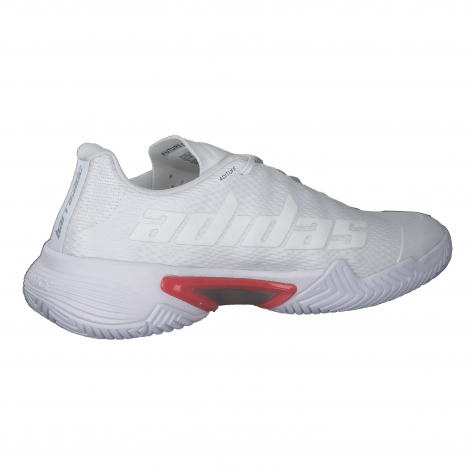 adidas Damen Tennisschuhe Barricade W GW5034 41 1/3 Ftwr White/Silver Met./Grey Two | 41 1/3