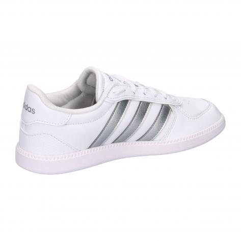 adidas Damen Sneaker Breaknet Sleek IH5426 37 1/3 Ftwr White/Silver Met./White | 37 1/3