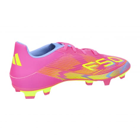 adidas Herren Fussballschuhe F50 CLUB FG/MG JH6420 44 2/3 Lucid Pink/Lucid Lemon/Blue | 44 2/3
