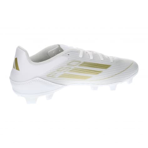 adidas Herren Fussballschuhe F50 CLUB FxG IE0612 43 1/3 Ftwr White/Gold Met./Ftwr White | 43 1/3