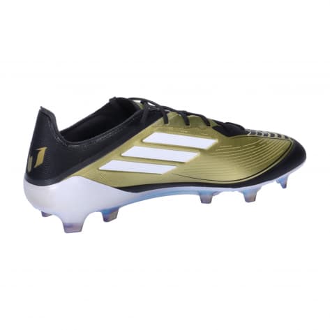 adidas Herren Fussballschuhe F50 ELITE FG MESSI IG6717 44 2/3 Gold Met./Ftwr White/Black | 44 2/3