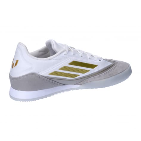 adidas Herren Fussballschuhe F50 FREESTYLE 24 MESSI JI2065 44 2/3 Ftwr White/Gold Met./Grey Two | 44 2/3
