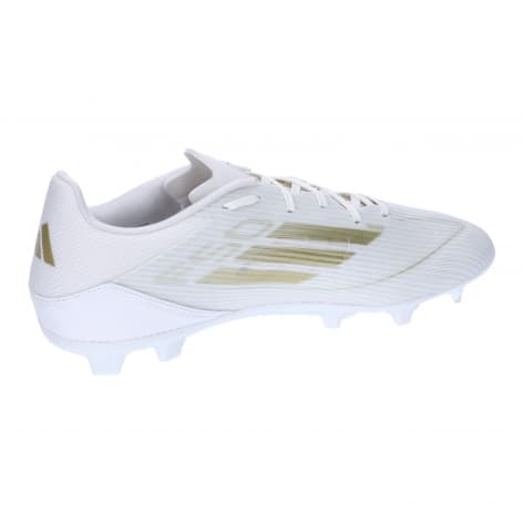 adidas Herren Fussballschuhe F50 LEAGUE FG/MG IE0604 42 2/3 Ftwr White/Gold Met./Ftwr White | 42 2/3