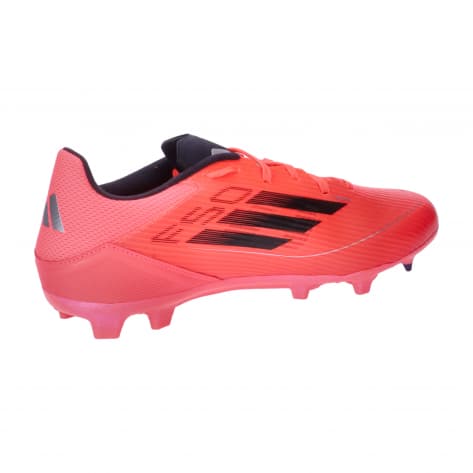 adidas Herren Fussballschuhe F50 LEAGUE FG/MG IE0602 45 1/3 Turbo/Aurora Black/Platin Met. | 45 1/3