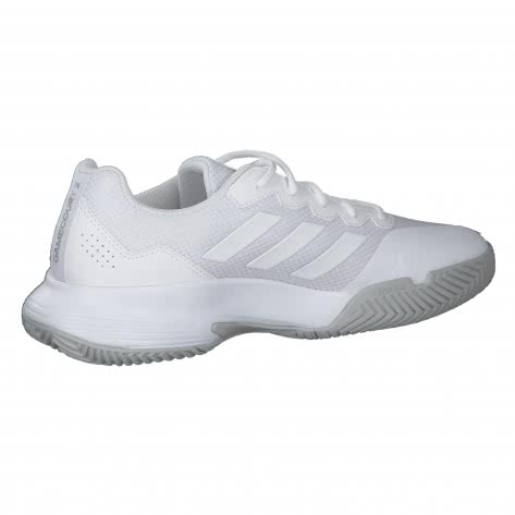 adidas Damen Tennisschuhe GameCourt 2 W GW4971 44 2/3 Ftwr White/Ftwr White/Grey Two | 44 2/3