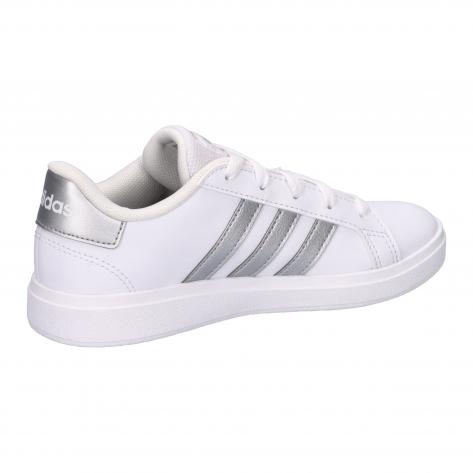 adidas Kinder Sneaker GRAND COURT 2.0 K GW6506 32 Ftwr White/Metal Silver/Metal Silver | 32