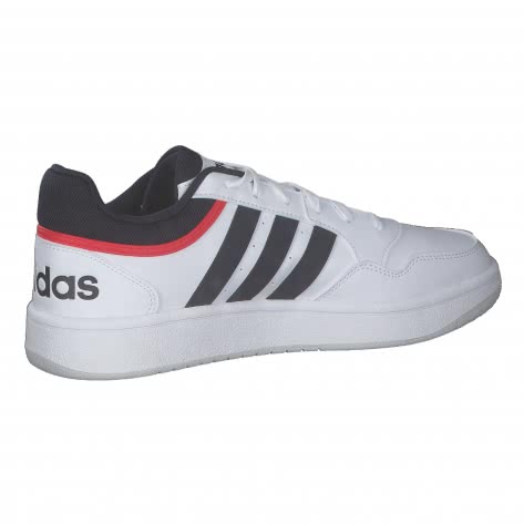 adidas Herren Sneaker Hoops 3.0 GY5427 40 Ftwr White/Legend Ink/Vivid Red | 40