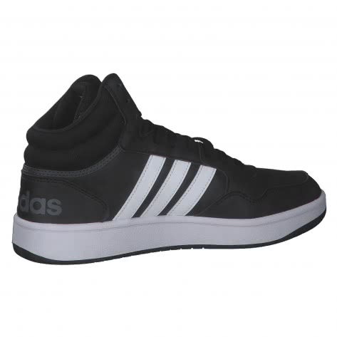 adidas Herren Sneaker HOOPS 3.0 MID GW3020 47 1/3 Core Black/Ftwr White/Grey Six | 47 1/3