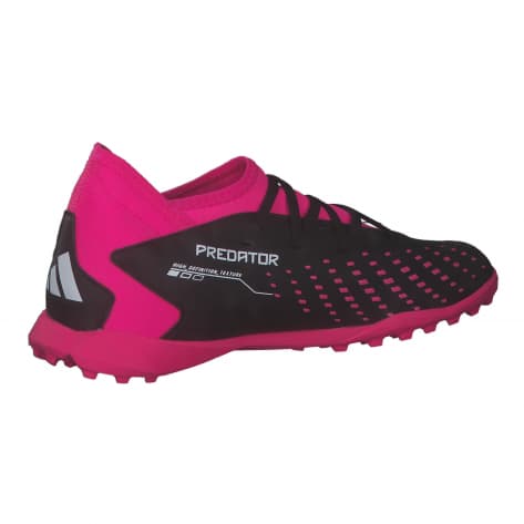 adidas Kinder Fussballschuhe PREDATOR ACCURACY.3 TF J GW7078 38 Core Black/Ftwr White/Pink | 38