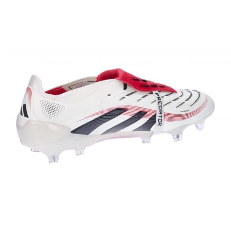 adidas Unisex Fussballschuhe PREDATOR ELITE FT FG ID8968 43 1/3 Off White/Core Black/Pure Ruby | 43 1/3