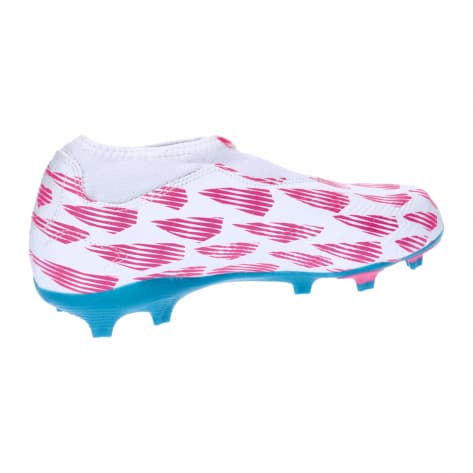 adidas Kinder Fussballschuhe PREDATOR LEAGUE LL FG J IH0422 38 Ftwr White/Solar Blue/Solar Pink | 38