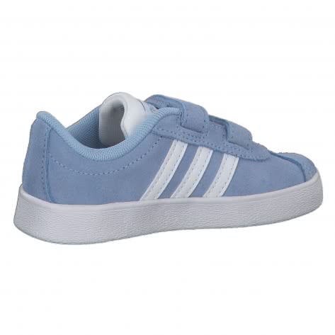 adidas CORE Kleinkinder Sneaker VL COURT 2.0 CMF I EE6906 18 glow blue/ftwr white/GREY TWO F17 | 18