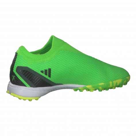 adidas Herren Fussballschuhe X SPEEDPORTAL.3 LL TF GW8475 43 1/3 Solar Green/Core Black/Solar Yellow | 43 1/3