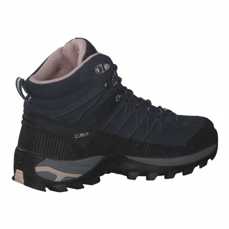 CMP Damen Trekking Schuhe Rigel MID 3Q12946-53UG 37 Asphalt-Antracite-Rose | 37
