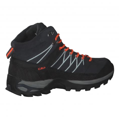 CMP Herren Trekking Schuhe Rigel MID 3Q12947-56UE 40 Antracite-Flash Orange | 40