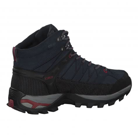 CMP Herren Trekking Schuhe Rigel MID 3Q12947-62BN 47 Asphalt-Syrah | 47
