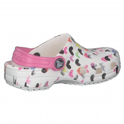 Crocs Mädchen Schuhe Classic Heart Print Clog 207000 