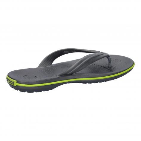 Crocs Crocband Flip 11033-0A1 36-37 Graphite/Volt Green | 36-37
