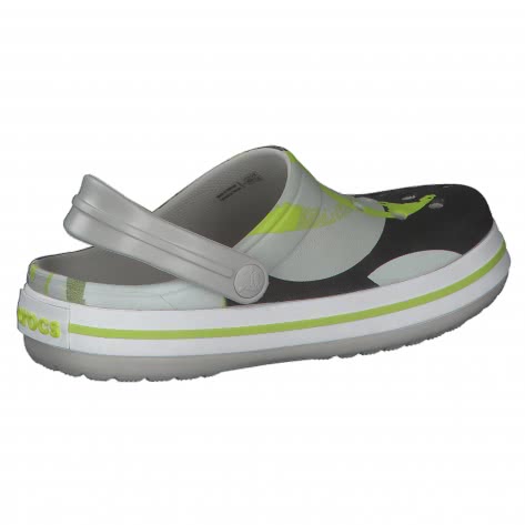 Crocs Kinder Schuhe Crocband OmbreBlock Clog K 206607-101 27-28 Pearl White | 27-28