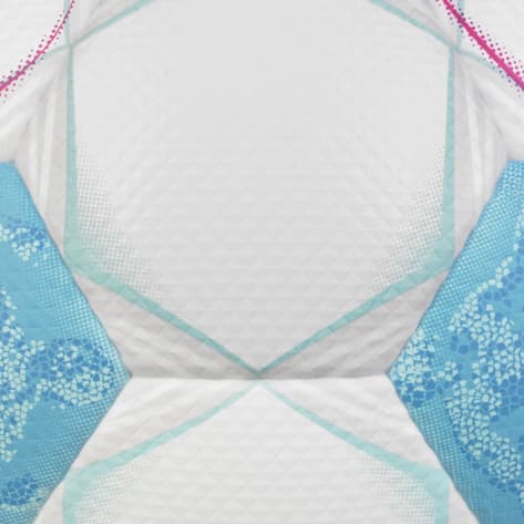 Derbystar Fussball Bundesliga Brillant APS v24 24/25 1813500024 5 Weiß/Blau/Pink | 5