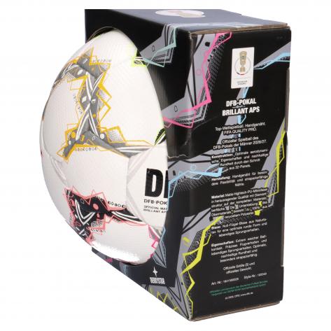 Derbystar Fussball DFB-Pokal Brillant APS v26 26/27 1841500026 5 Weiss/Mehrfarbig | 5