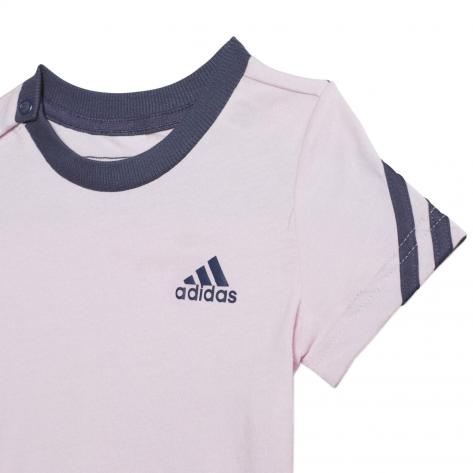 adidas Baby Strampler Future Icons Gift Set Body Plus Bib 