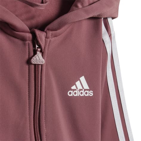 adidas Baby Jogginganzug Essentials Shiny Hooded IV7400 80 Preloved Crimson/White | 80