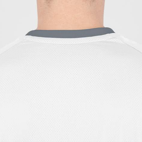 Jako Herren Trikot Boca KA 4213-40 S Weiß/Steingrau | S