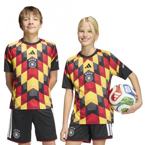 adidas Kinder DFB Home 2026 Pre-Match Shirt JZ4579 