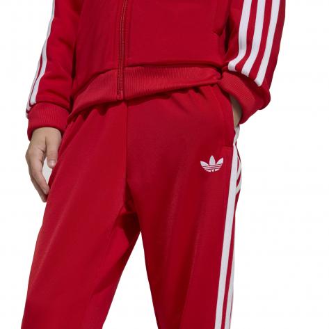 adidas Kinder Trainingsanzug SST Tracksuit KD5740 110 Better Scarlet | 110