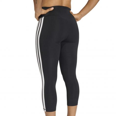 adidas Damen 3/4 Tight Optime Essentials Workout 3-Streifen 