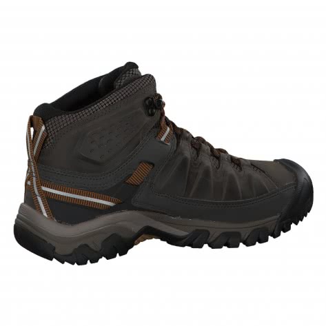 Keen Herren Wanderschuhe Targhee III Mid Waterproof 1017787 44 BLACK OLIVE/GOLDEN BROWN | 44