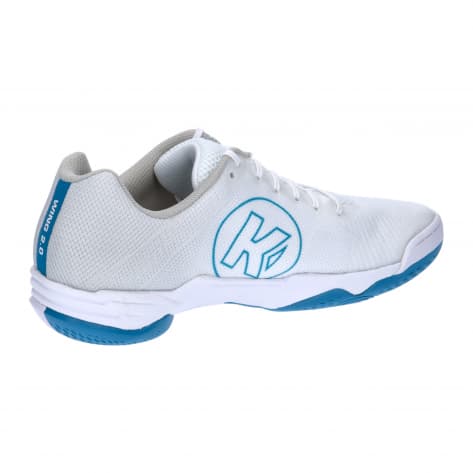 Kempa Herren Handballschuhe WING 2.0 200854008 43 Weiß/Deep Blau | 43