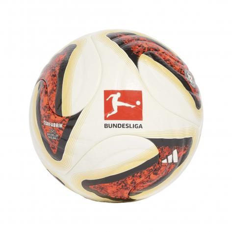 adidas Fussball Bundesliga 26/27 Torfabrik Pro Ball KG6037 5 White/Black/Solar Red | 5
