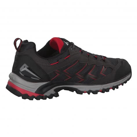 Meindl Herren Schuhe Caribe GTX 3825-01 45 (UK 10.5) schwarz/rot | 45 (UK 10.5)