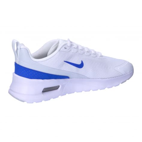 Nike Herren Sneaker Air Max Nuaxis FD4329-100 42.5 White/Racer Blue-Black-White | 42.5