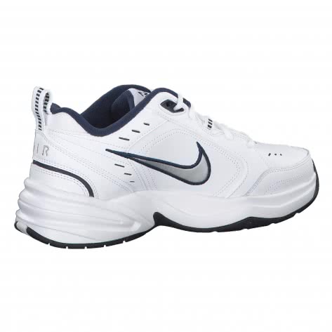 Nike Herren Trainingsschuhe Air Monarch IV 415445-102 44 White/Metallic Silver | 44