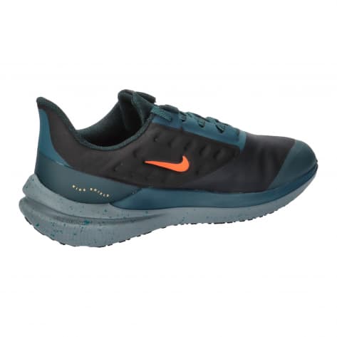 Nike Herren Laufschuhe Air Winflo 9 Shield Weatherized DM1106-002 41 Black/Safety Orange-Teal | 41