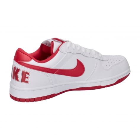 Nike Herren Sneaker BIG LOW 355152-150 45 White/Gym Red | 45