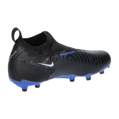 Nike Kinder Fussballschuhe Jr Phantom GX Academy DF FG/MG DD9546-040 32 Black/Chrome-Hyper Royal | 32